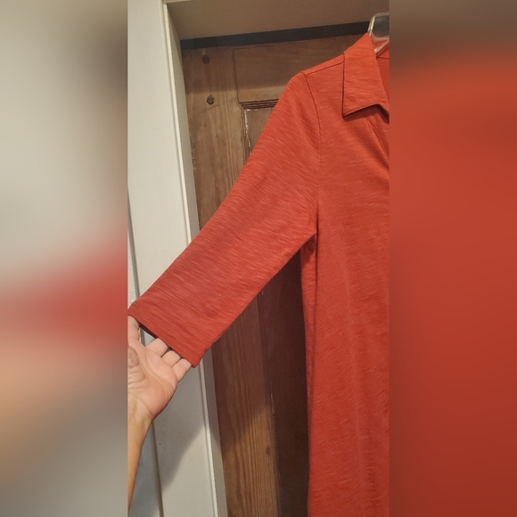 Soft surroundings Danielle Button Front Tunic - Picture 2 of 6